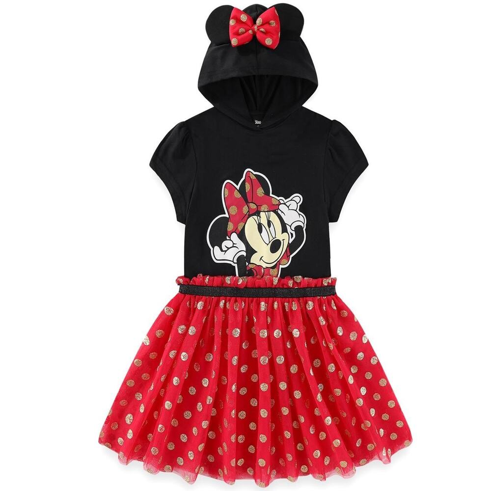 Disney minnie mouse cosplay hooded